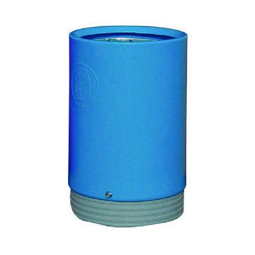 Outdoor Open Top Bin 75 Litre - Blue