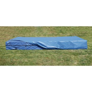 High Jump Landing Area With Coverall - 5 x 2.5m - Blue