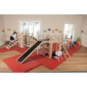 Climbing House Starter Set Mats - Red - Pack of 6
