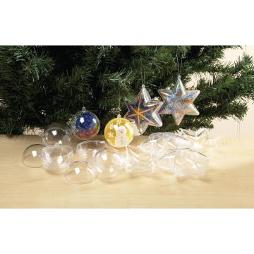 Christmas Collage Star - Pack of 12