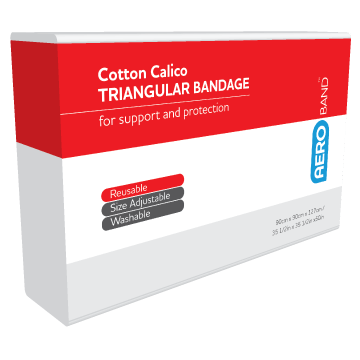 Triangular Bandage Calico - Pack of 10
