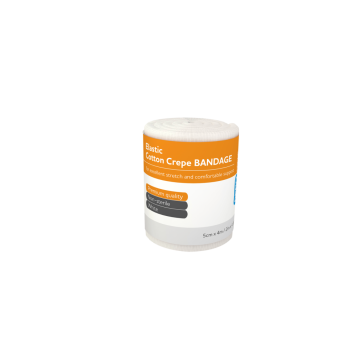 Crepe Bandage With Elastic Clips 50mm x 4m - Pack of 12