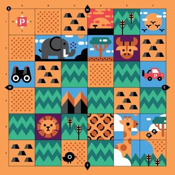 Cubetto Maps - African Savannah