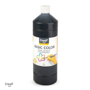 Creall Basic Colour Ready Mixed 1L - Black