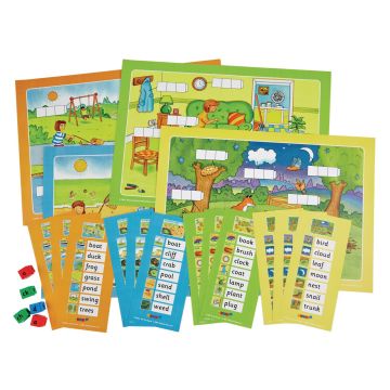 Phonix Phonics Word -Building Mats - Pack of 48