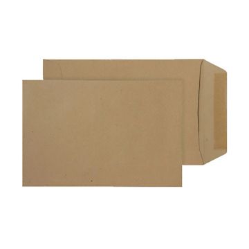 C5 Manilla Gummed Plain Envelope - Pack of 500