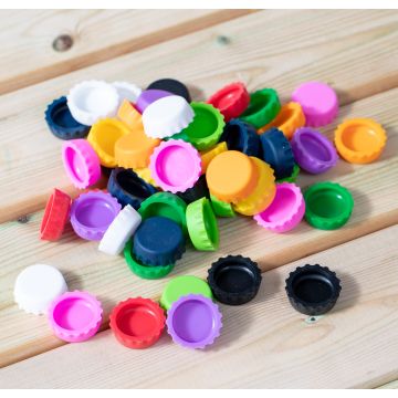 Silicone Bottle Caps - Pack of 50