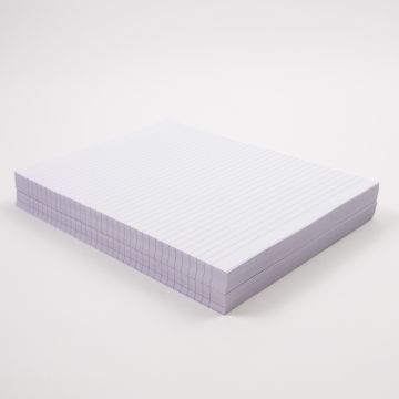 A4 Exercise Paper 8mm Ruled Unpunched - 5 Reams