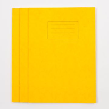 A4 Handwriting Book 32 Page- 6/21 Ruled- Yellow - Pk 100