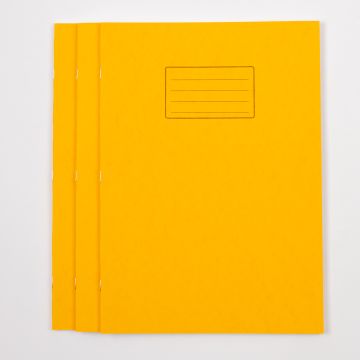A4+ Exercise Book 48 Page- Plain- Yellow - Pack of 50