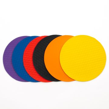 Spot Floor Markers - Assorted - 200mm - Pack of 6