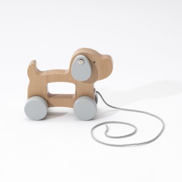 Wooden Pull Along Puppy