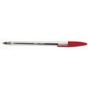 BIC Cristal Ballpoint Pen Red - Pack of 50