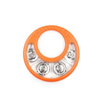 Half Moon Tambourine Assorted - Pack of 4