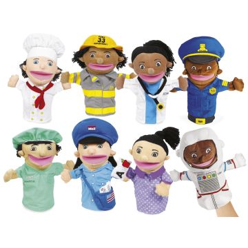 Community Helpers Puppets - Pack of 8