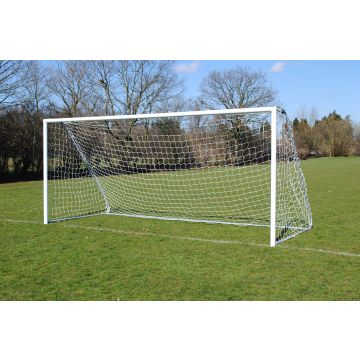 MH Lightweight Folding Football Goals - 16 x 7ft - Pair