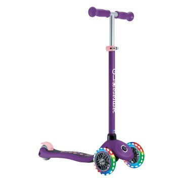 GLOBBER Primo Light Up Wheels Scooter Purple