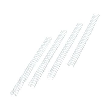 Wire Binding A4 34 Ring 14mm White - Pack of 100