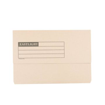 Premium Document Wallets - Buff - Pack of 50