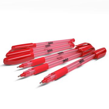 Swäsh Ballpoint Pen - Pack of 40 - Red