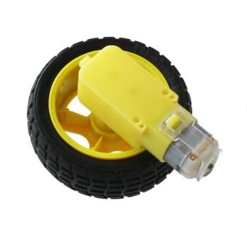 Wheel for Geared Hobby Motor