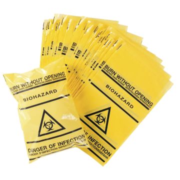 Biohazard Bags - Pack of 50