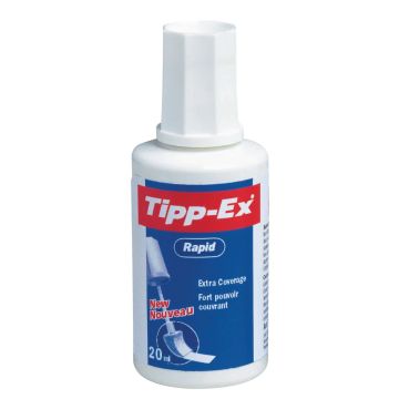 Tipp-Ex Rapid Correction Fluid 20ml White - Pack of 10