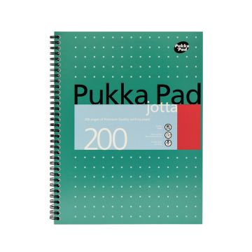 Pukka Pad Metallic Jottas - A4 - Pack of 3
