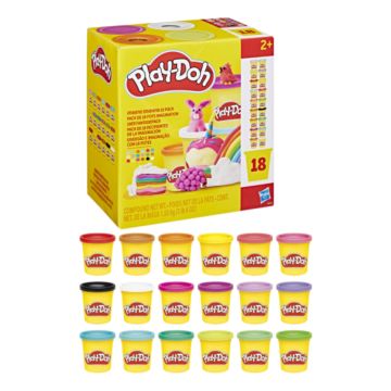 Play-Doh Super Colour Pack  - Pack of 18 (3oz Pots)