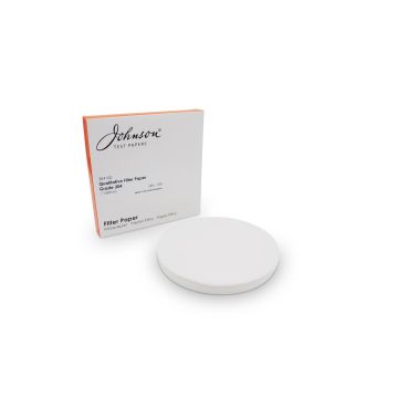 Johnson Filter Papers Standard Grade 110mm Diameter - Pack of 100