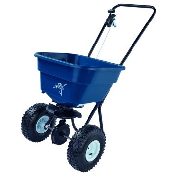 26kg Salt Spreader with Pneumatic Wheels