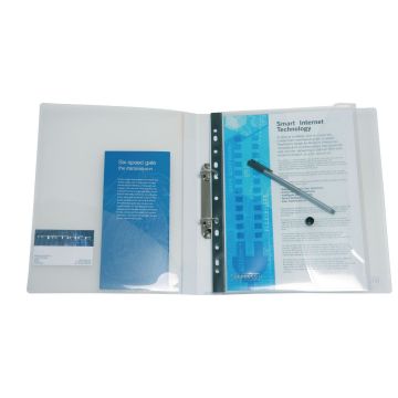Rapesco A4 Ring Binder Clear - Pack of 10