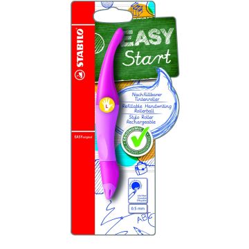 EASYoriginal Left Hand Pen - Pink Barrel - Blue Ink