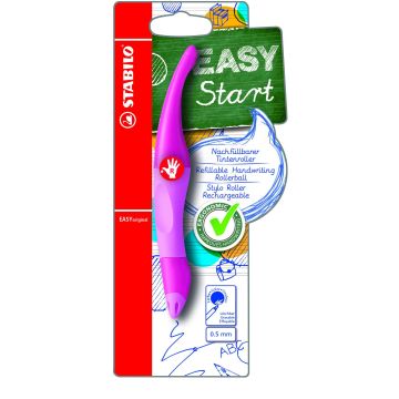 EASYoriginal Right Hand Pen - Pink Barrel - Blue Ink