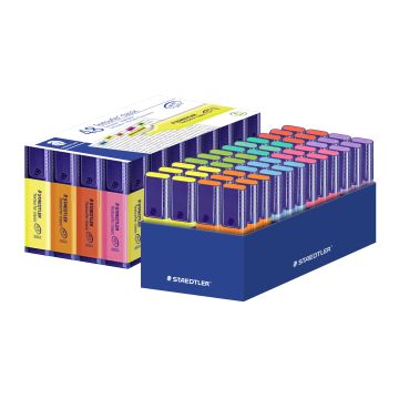 Staedtler Highlighter Class Pack- 8 Colours Assorted- Pk 48
