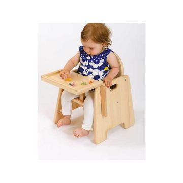 Solid Beech Infant Feeding Chairs - 20cm