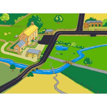 Classroom Playmats - Farm