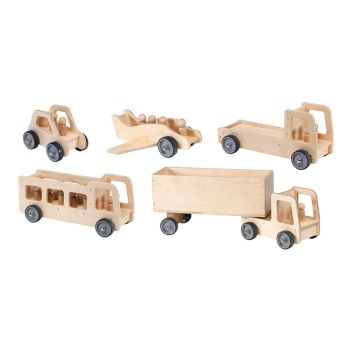 Giant Wooden Vehicles Set