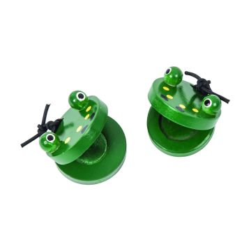 Frog Face Finger Castanets - Set of 10 Pairs