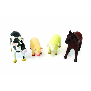 Soft Rubber - Farm Animals