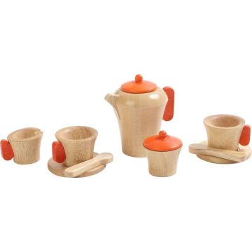 Wooden Tea Set