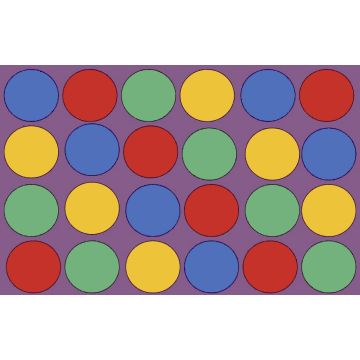 Circle Time Rug Circles 300 x 200cm