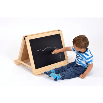 Table Top/Floor Double Sided Mobile Easel