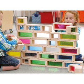 Rainbow Bricks - Pack of 36