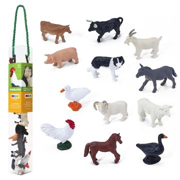 Farmland Mini Animals - Pack of 12
