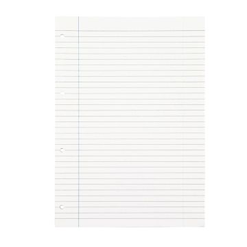 Exercise Paper A4 8mm F&M 4 Hole Punched - Pack of 500