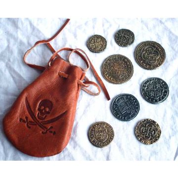Pair of Leather Purses