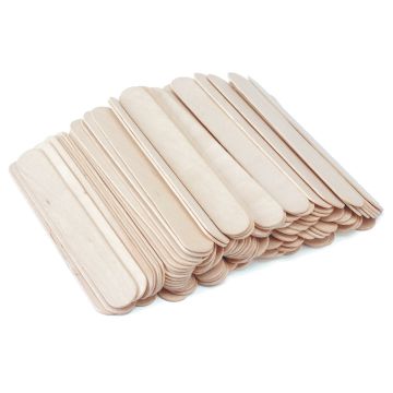 Classmates Jumbo Lollipop Sticks - Plain - Pack of 100