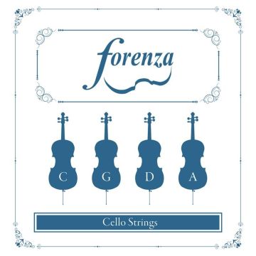 Forenza Cello Strings Set - 1/2 Size