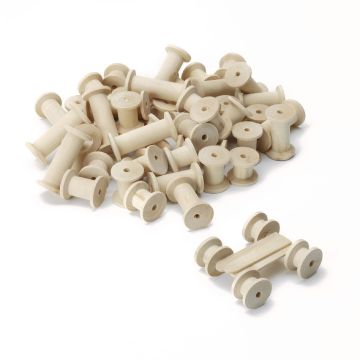 Classmates Wooden Spools - Pack 60